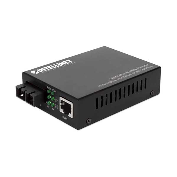 Intellinet Intellinet 508544 Gigabit Ethernet Media Converter 10/100/1000Base-T to 1000Base-SX (SC) Multi-Mode Default Title
