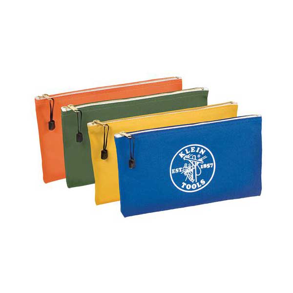 Klein Tools Klein Tools Canvas Bag 4 Pk Olive/Orange/Blue/Yellow Default Title
