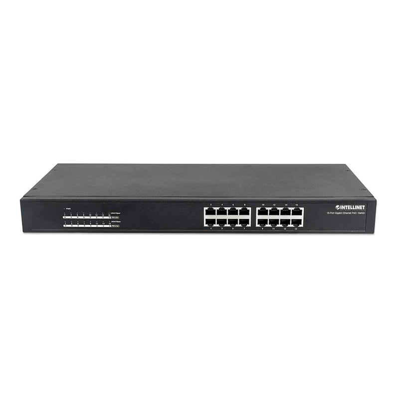 Intellinet 560993 16-Port PoE+ Gigabit Ethernet Switch