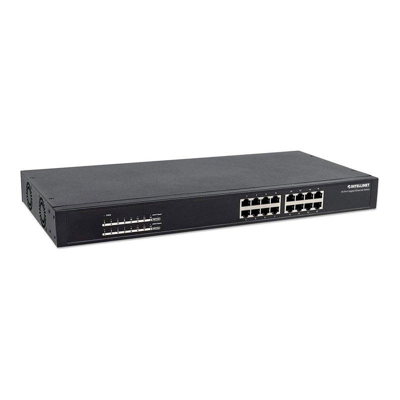 Intellinet 560993 16-Port PoE+ Gigabit Ethernet Switch