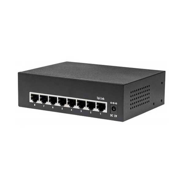 Intellinet 561204 8-Port Gigabit Ethernet PoE+ Switch