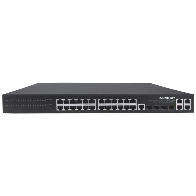 Intellinet 561426 24 Port PoE+ Managed Switch