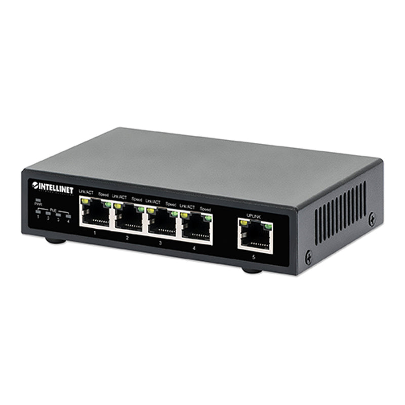 Intellinet 561839 5-Port Gigabit Ethernet PoE+ Switch