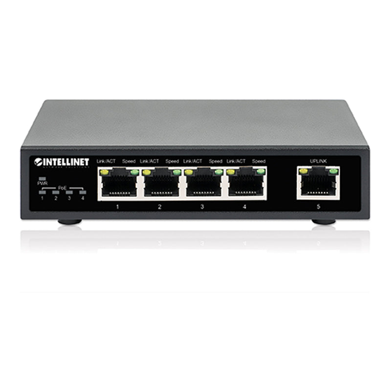 Intellinet 561839 5-Port Gigabit Ethernet PoE+ Switch