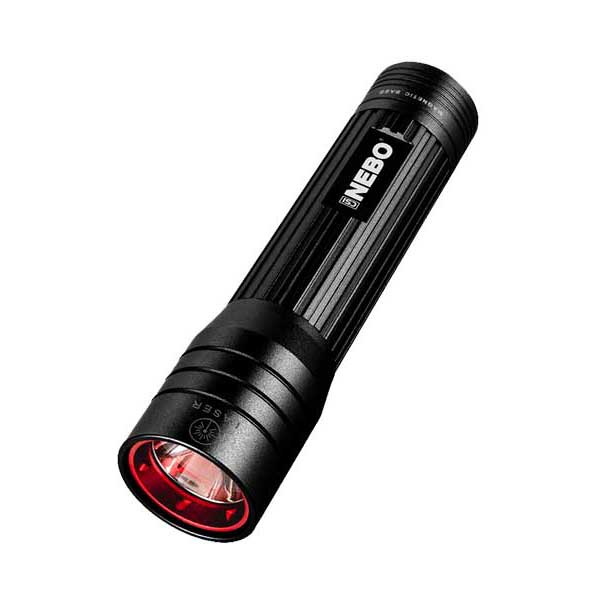 NEBO 6873 CSI Magnetic LED Flashlight with Red Laser