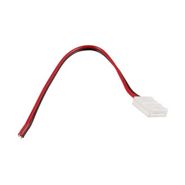 NTE Electronics 69-A2 3528 Size LED Connector with 5.75" Wire Leads Add To Cut LED Strips for 300 LEDs/Reel Only