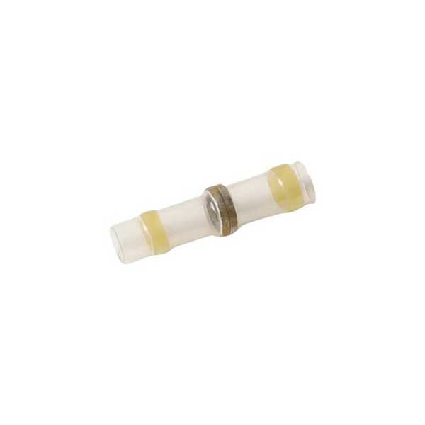 NTE Electronics NTE Heat Shrink Insulated 12-10 AWG Butt Connectors with Internal Fluxed Solder Ring (10 pk) Default Title
