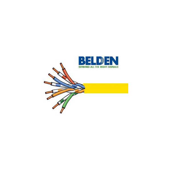 Belden Belden? DataTwist? 6 Unshielded Twisted Pair Networking Cable - Yellow Default Title
