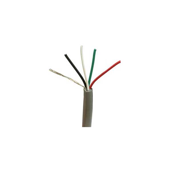 24AWG / 4 Conductor Shielded Cable - 1000'