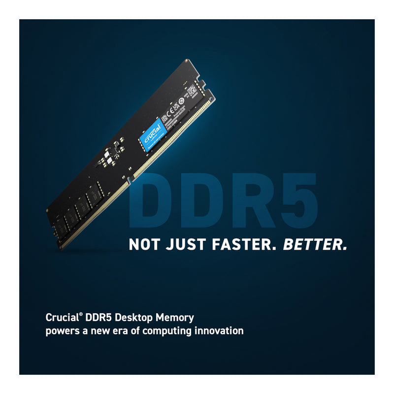 Crucial 8GDDR5-4800 8GB DDR5 4800MHz SDRAM Memory Module