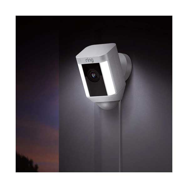 Ring Spotlight Camera Wired - White
