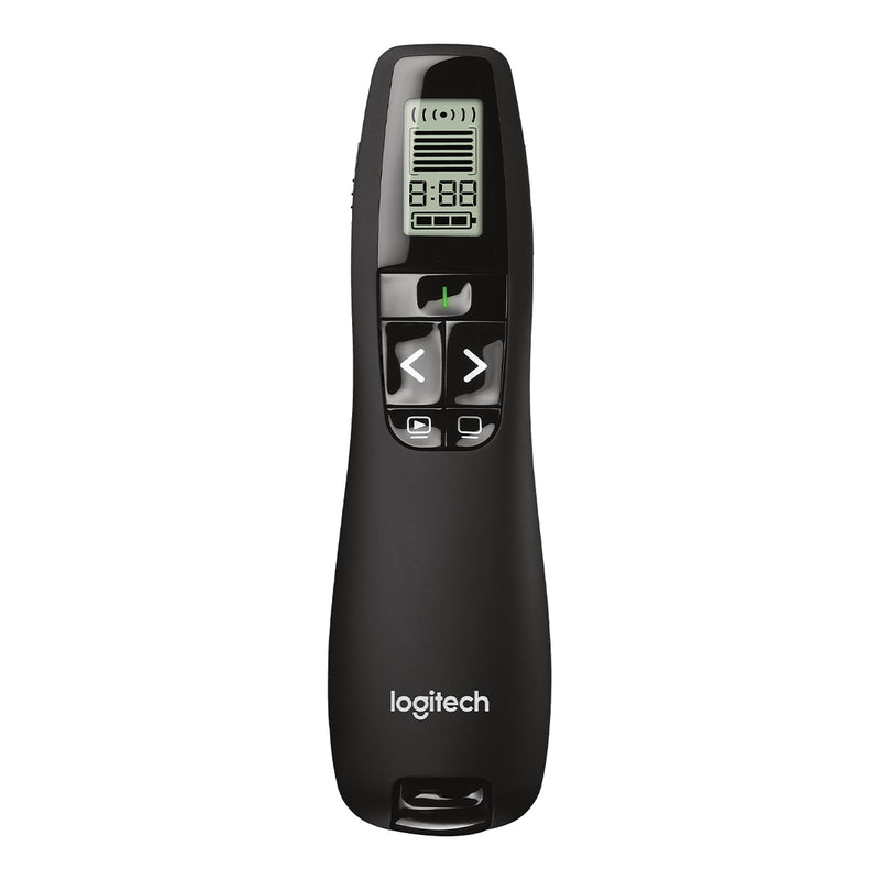 Logitech 910-001350 R800 Laser Presentation Remote with LCD Display
