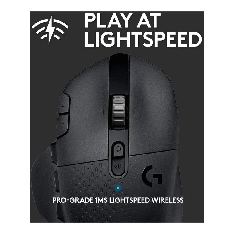 Logitech 910-005622 G604 LIGHTSPEED Wireless Gaming Mouse with 15 Programmable Controls