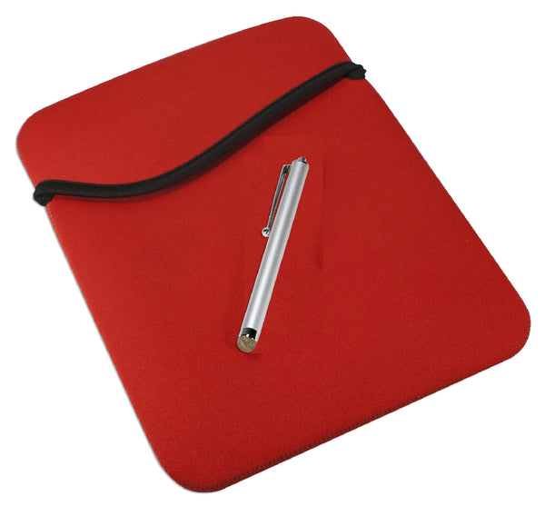 QVS QVS IC-RBSV Reversible Sleeve and Premium Fabric Tip Stylus Combo Kit for iPad/2/3 and Tablets Default Title
