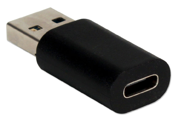 QVS QVS CC2231FMA USB 3.1 Male to USB-C Female 5Gbps Compact Conversion Adaptor Default Title
