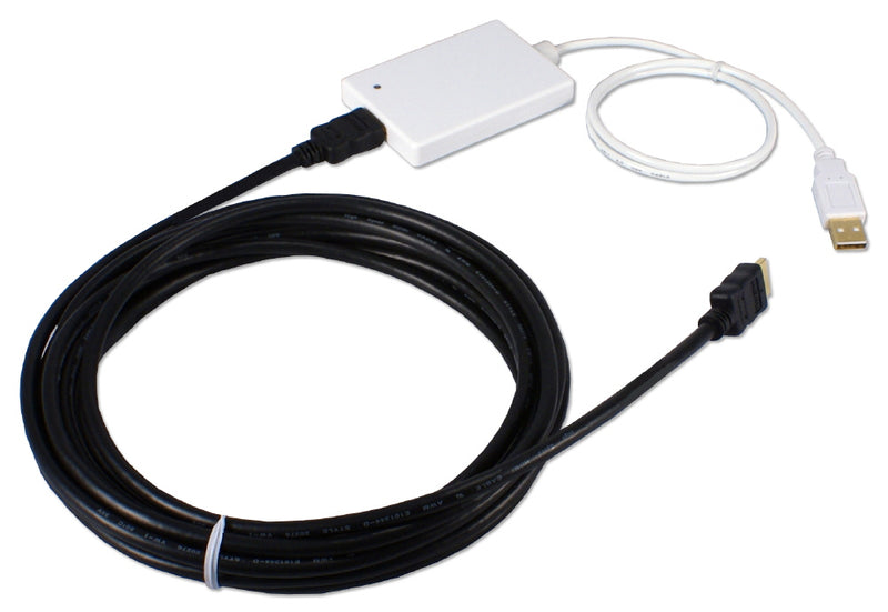 QVS HD-USB2K 16ft USB to HDMI Audio/Video HDTV Cable Kit