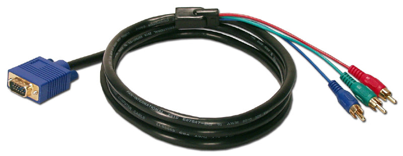 QVS CC2261-06 6ft Projector Component Video Cable