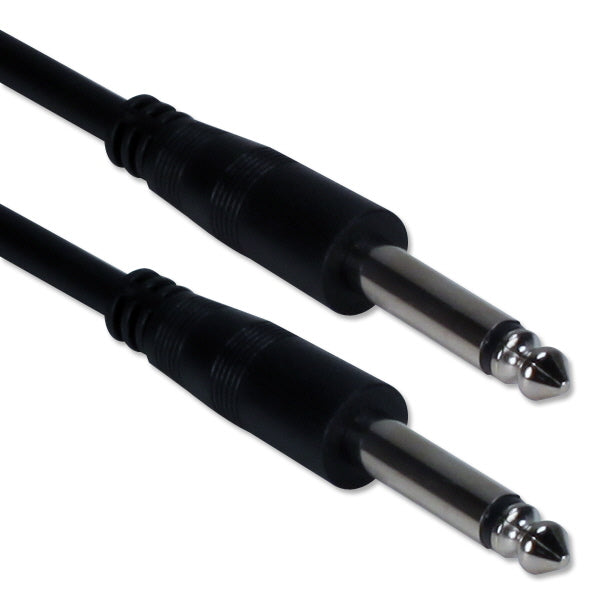 QVS TS-10 10ft 1/4 Male to Male Audio Cable