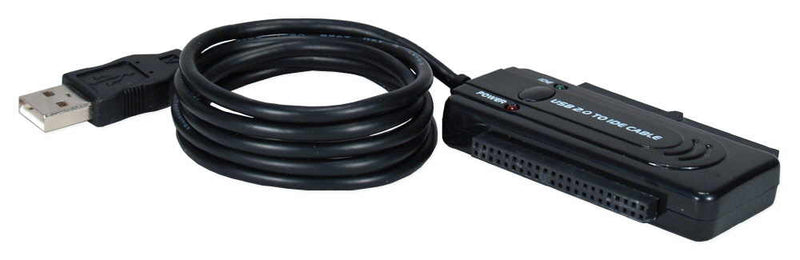 QVS USB2-IDE2 USB 2.0 to IDE/PATA CD/DVD/Hard Drive Adaptor Cable Kit