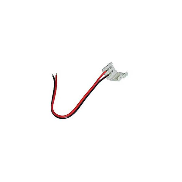 Calrad 8" LED Lighting RGB 2-Wire Strip to Power Connector
