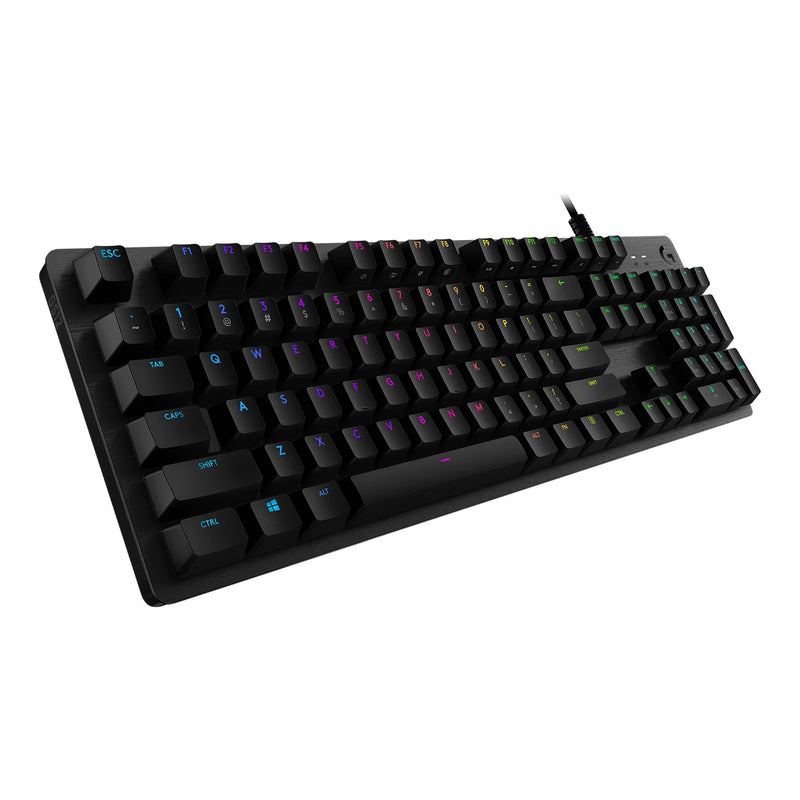 920-009342 G512 Carbon LIGHTSYNC RGB Mechanical GX Brown Tactile Gaming Keyboard