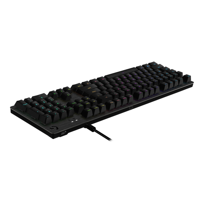 920-009342 G512 Carbon LIGHTSYNC RGB Mechanical GX Brown Tactile Gaming Keyboard