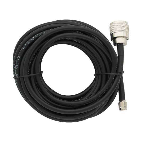 WeBoost 955822 20ft 75 Ohm Black RG58 N Male to SMA Male Low-Loss Foam Coax Cable