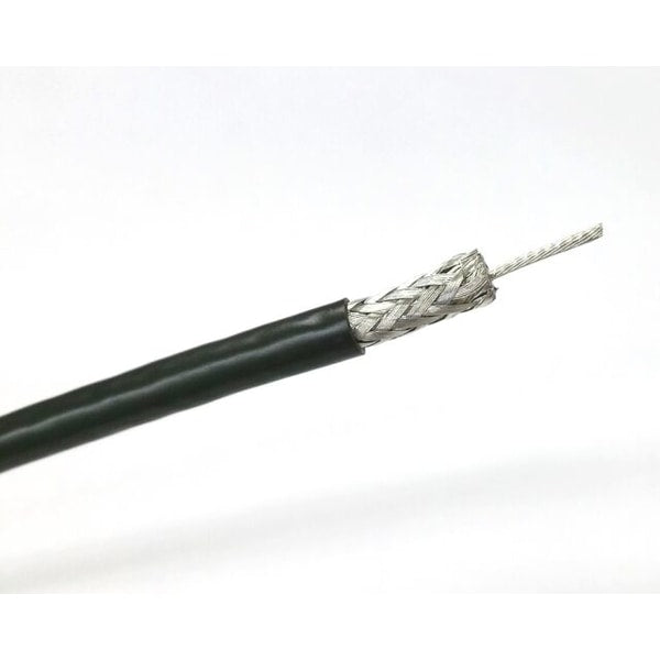 Tappan RG 58/U Coaxial Cable With 20 AWG Conductor and 95% Tinned Copper Braid - 1000ft