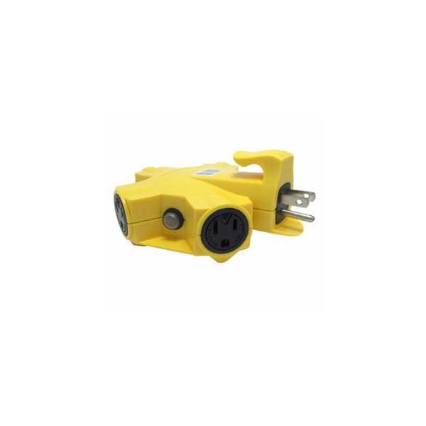 Woods Industries Woods Yellow Jacket? 5-Outlet Power Adapter Default Title
