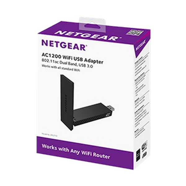 Netgear A6210-100PAS AC1200 USB 3.0 WiFi Adapter