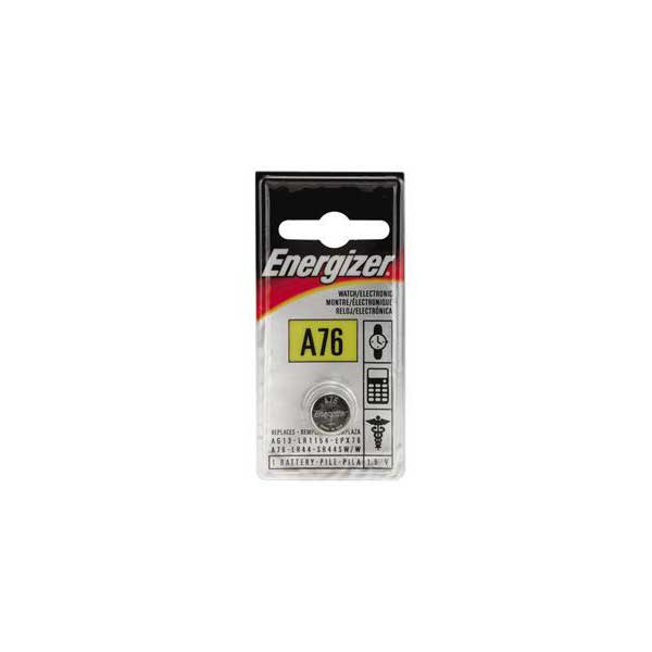 Energizer A76 Manganese Oxide 1.5V Button Cell Battery