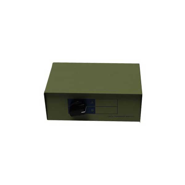 AB09-2E 2 Port DB9 Manual Data Switch Box