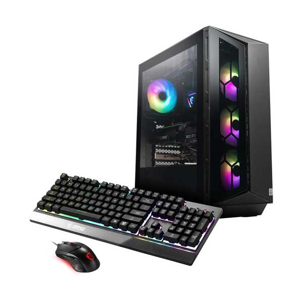 MSI MSI AEGRS11TF223 Aegis RS 11TF-223US Intel Core i7 RTX 3080 Ti Gaming Desktop with MSI Gaming Keyboard and Mouse Default Title

