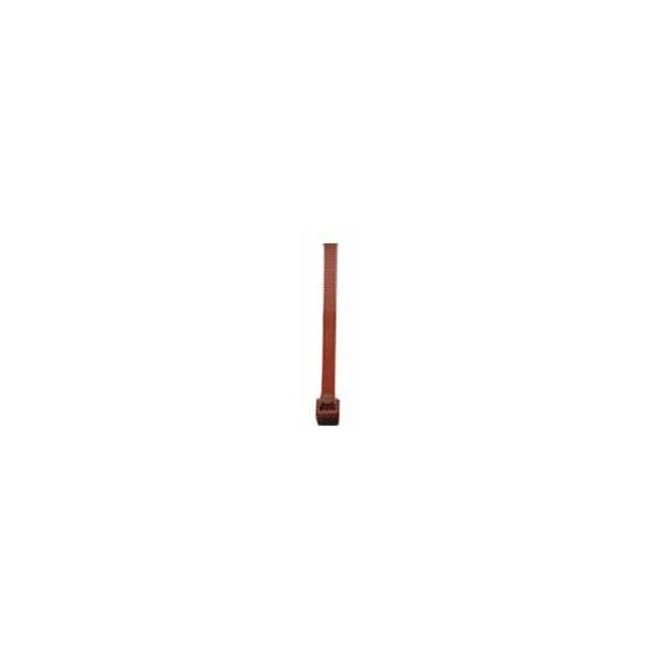 4" Nylon Cable Ties - Brown / 100 Pack