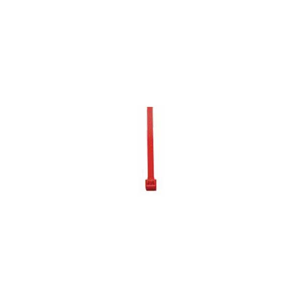 5" Nylon Cable Ties - Red / 100 Pack
