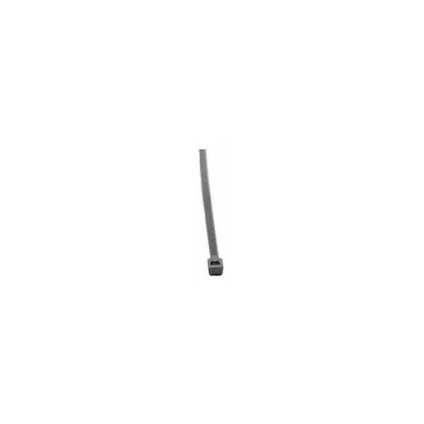 14" Nylon Cable Ties - Gray / 100 Pack