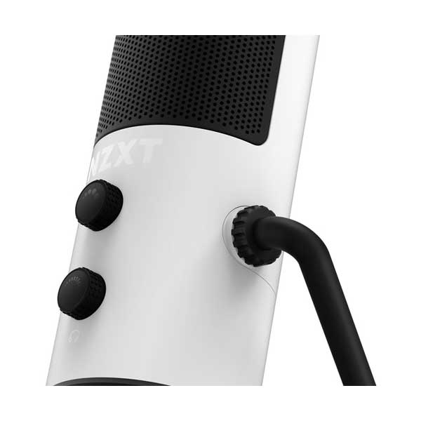 NZXT AP-WUMIC-W1 Capsule White Cardioid USB-C Microphone