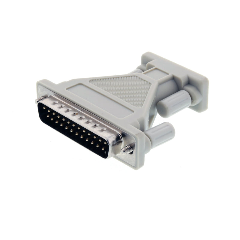 DB9 Female to DB25 Male Adapter