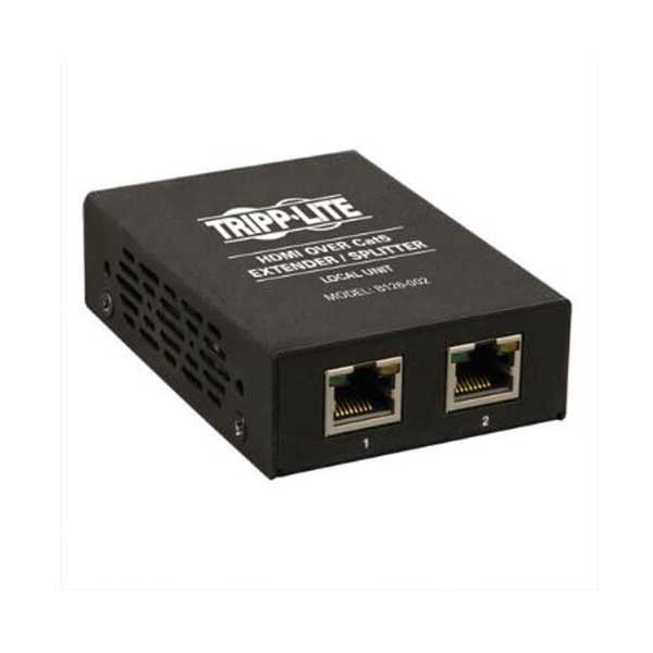 Tripp Lite Tripp Lite 2-Port HDMI over Cat5 Cat6 Extender Splitter 1080p 60Hz TAA GSA Default Title
