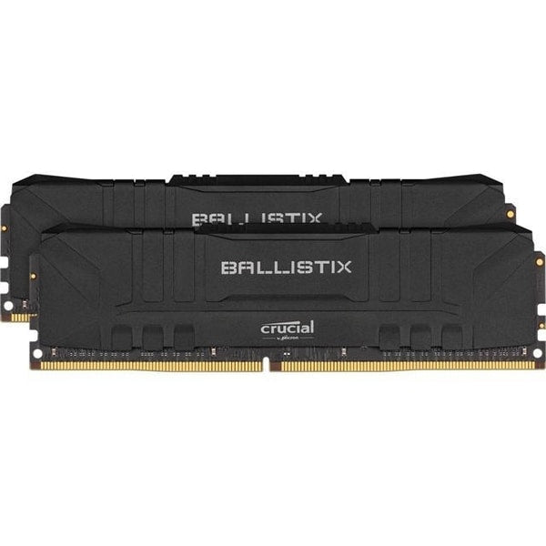 Crucial Crucial Ballistix 3000 MHz DDR4 DRAM Desktop Gaming Memory Kit 16GB (8GBx2) (Black) Default Title
