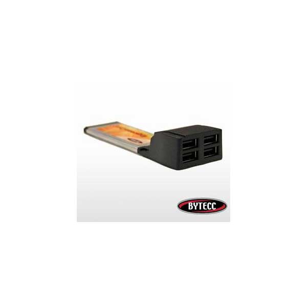 Bytecc USB 2.0 4 Port ExpressCard