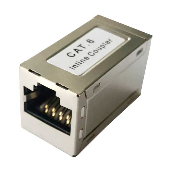 SR Components C6ICS Shielded Cat6 In-Line Coupler
