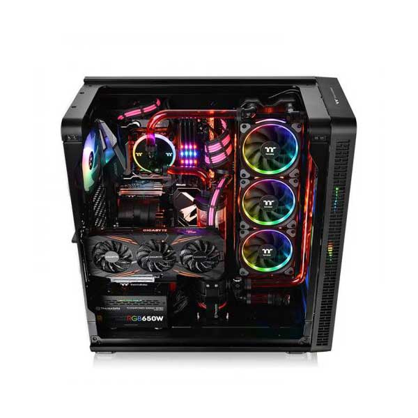 Thermaltake CA-1J7-00M1WN-04 View 37 ARGB Edition Mid-Tower Chassis