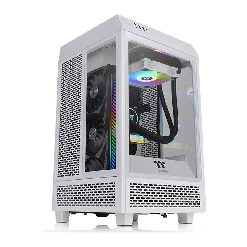 Thermaltake CA-1R3-00S6WN-00 The Tower 100 Snow Mini-ITX Chassis