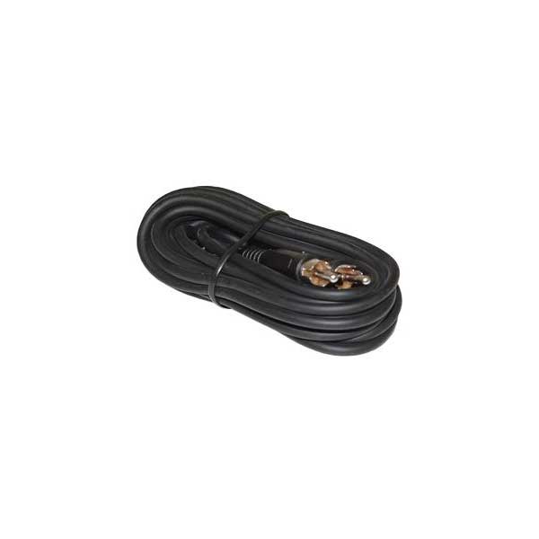 RCA Shielded Male to Male Jumper Cable - 12'