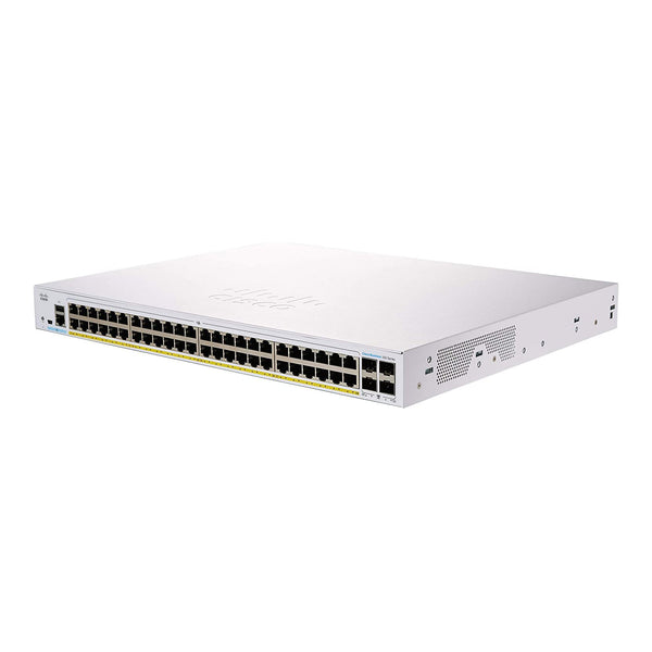 Cisco Cisco CBS250-48P-4X-NA 48-Port PoE+ Smart 250 Business Gigabit Ethernet Switch Default Title
