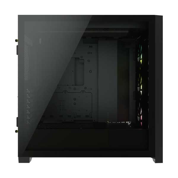 CORSAIR CC-9011212-WW iCUE 5000X RGB Black Tempered Glass Mid-Tower ATX PC Smart Case