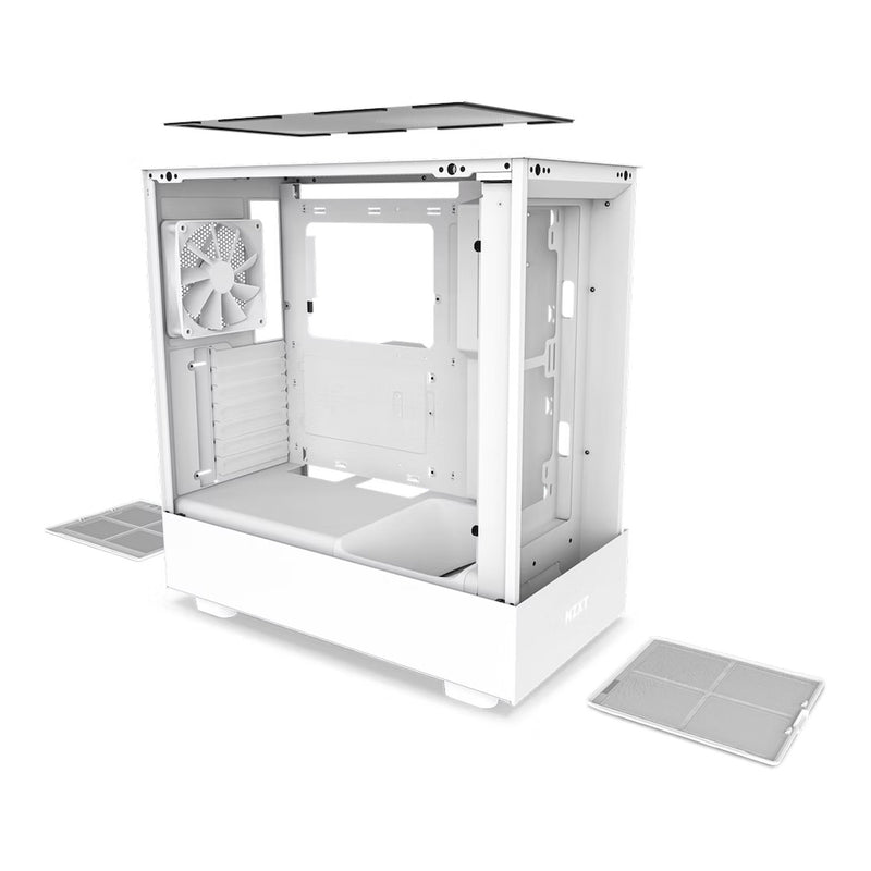 NZXT CC-H51FW-01 White H5 Flow Compact Mid-tower Airflow Case