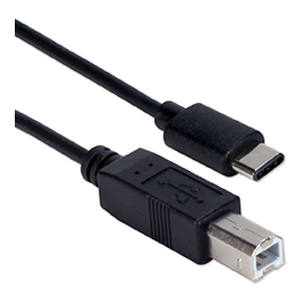 QVS QVS CC2235-1M 3.3ft / 1-Meter 3Amp USB-C to USB-B Data Cable Default Title
