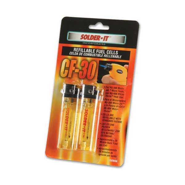 Solder-It CF-30C 2-Pack Refillable Fuel Cells for the MJ Series Micro-Jet and Micro Therm Tools
